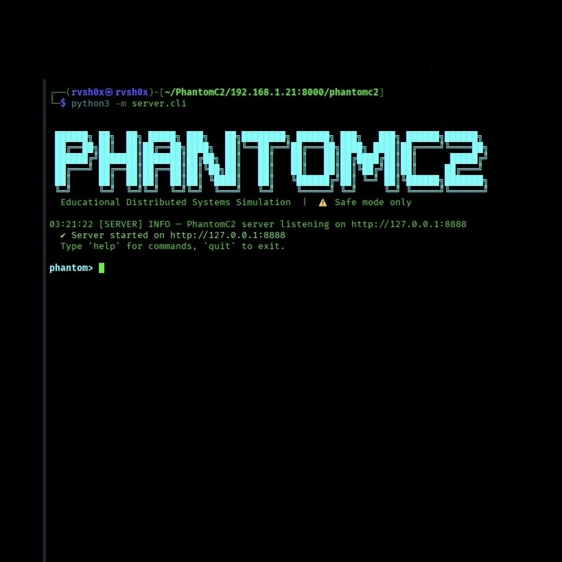 PhantomC2 Simulation